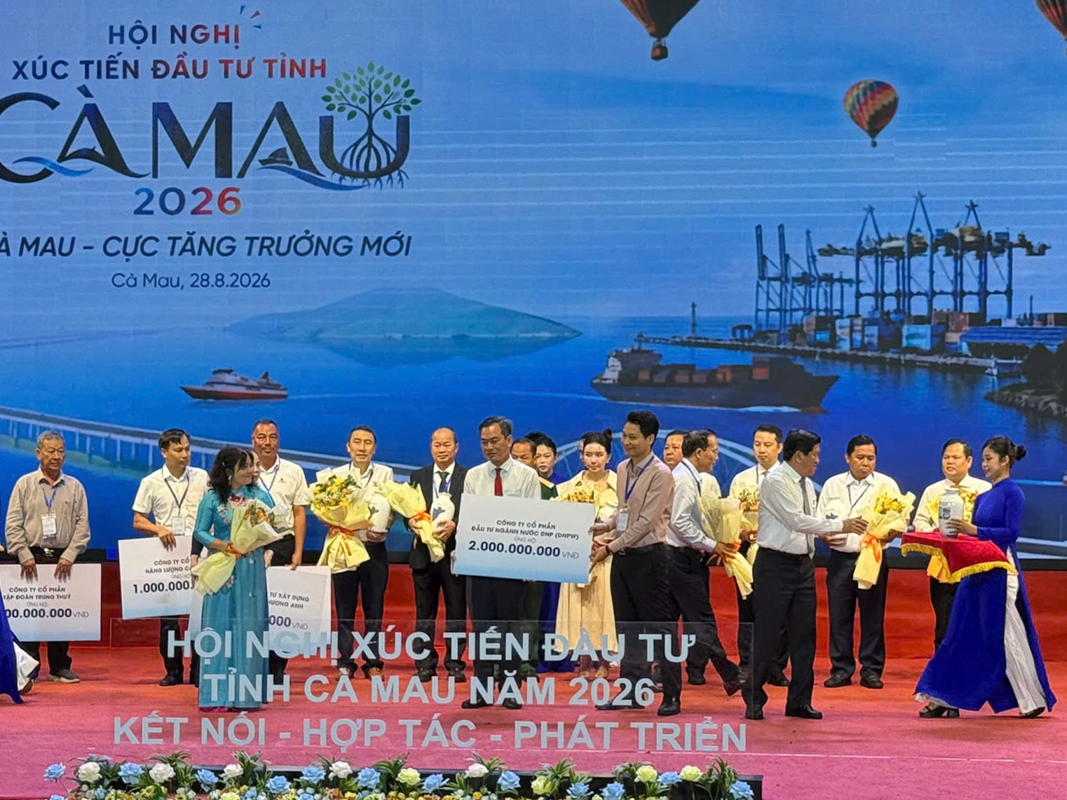 DNP WATER ĐỒNG HÀNH CÙNG TỈNH CÀ MAU TRONG CÔNG TÁC AN SINH XÃ HỘI VÀ PHÁT TRIỂN BỀN VỮNG